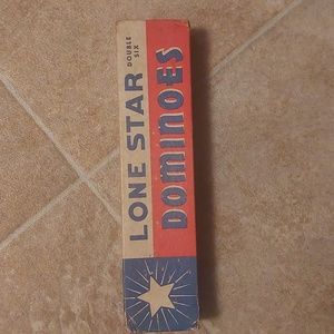 Vintage Lone Star Dominoes
